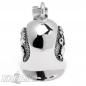 Preview: Dragon Biker-Bell stainless steel silver polished motorcycle lucky bell gift